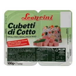 LEONCINI PROSCIUTTO COTTO A CUBETTI 100 GR