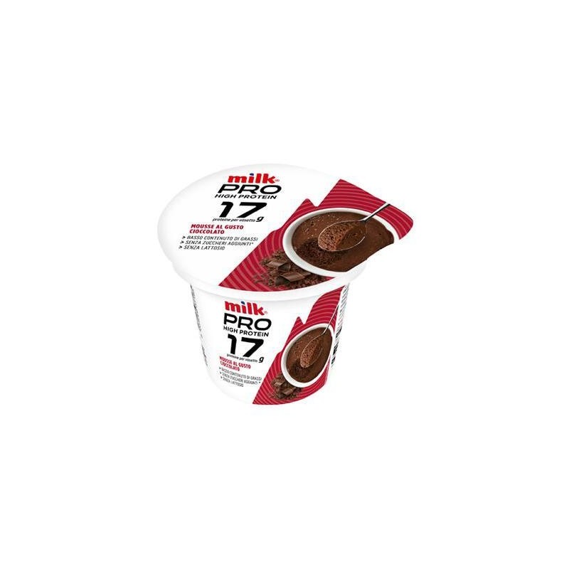 MILK PRO 170 GR MOUSSE CIOCCOLATO