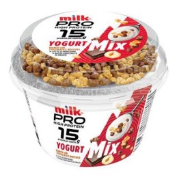 MILK PRO YOGURT MIX 180 GR CIOCCOLATO E NOCCIOLE