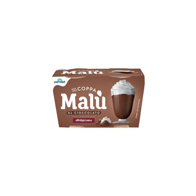 PARMALAT COPPA MALU' AL CIOCCOLATO 2 X 100 GR