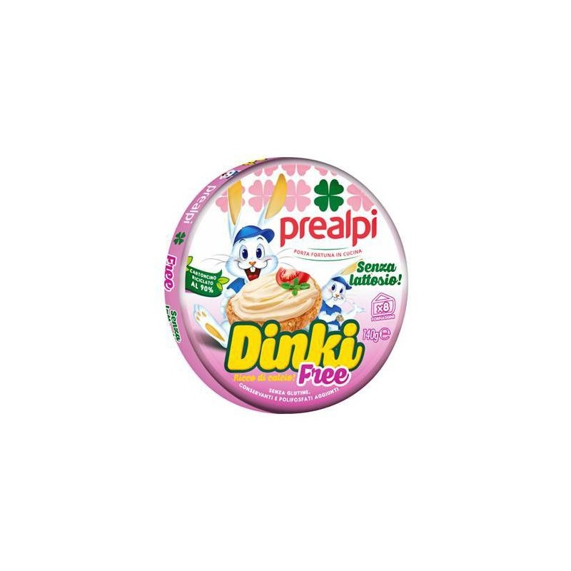 PREALPI DINKI FREE FORMAGGINI 140 GR
