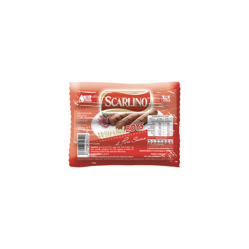 SCARLINO WURSTEL BOYS 100GR