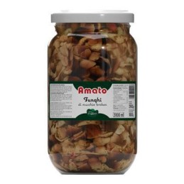 AMATO FUNGHI DI MUSCHIO ML3100OLIO SEMI GIRASOLE VASO VETRO