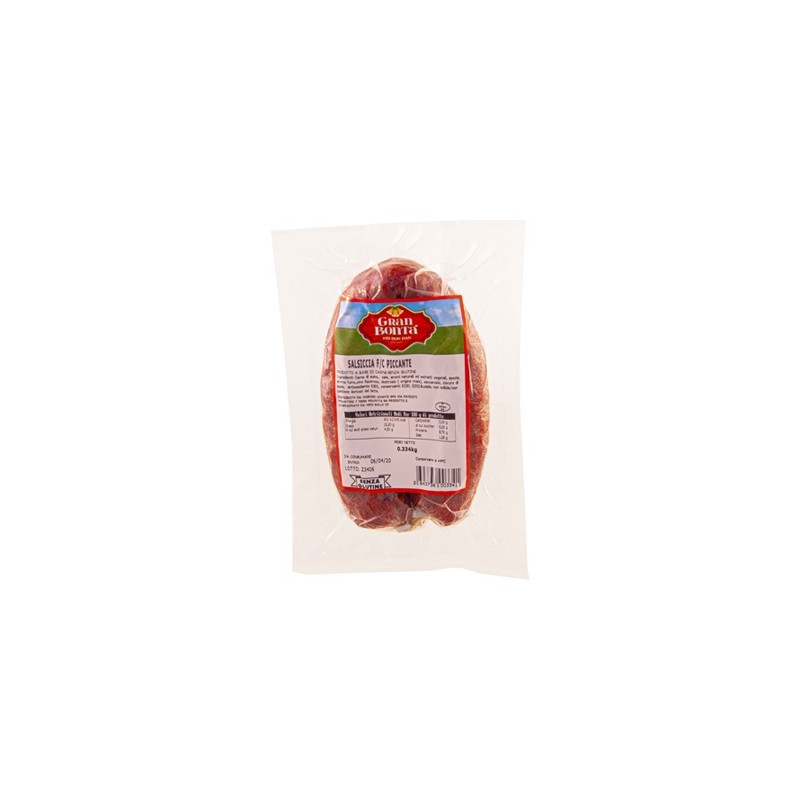 GRANBONTA' SALSICCIA CURCA PICCANTE ~0.5 KG