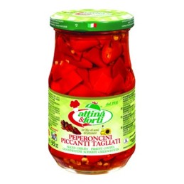 ATTINÀ PEPERONCINI PICCANTI TAGLIATI GR.314