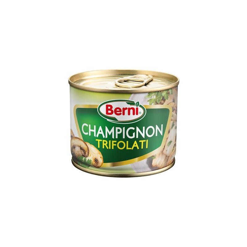 BERNI FUNGHI CHAMPIGNON TRIFOLATI 180 GR