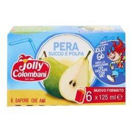 JOLLY COLOMBANI SUCCO PERA 6X125 ML