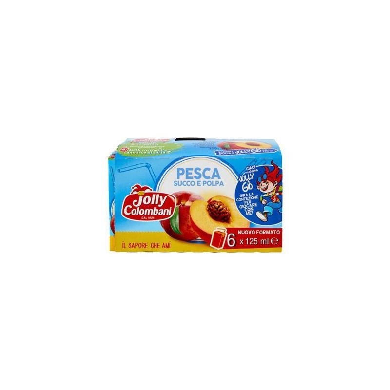 JOLLY COLOMBANI SUCCO PESCA 6X125 ML