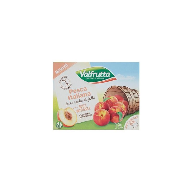 VALFRUTTA 3X200ML PESCA