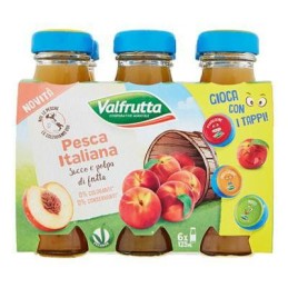 VALFRUTTA 6 X 125ML PESCA