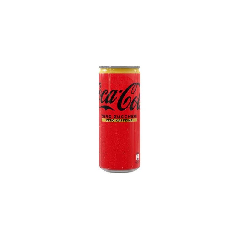 COCA COLA 33CL LATTINA ZERO SENZA CAFFEINA