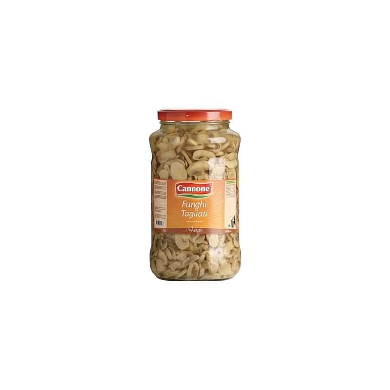 CANNONE FUNGHI TAGLIATI KG.3,1AL NATURALE
