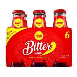 AWE' BITTER 6 X 100ML ROSSO