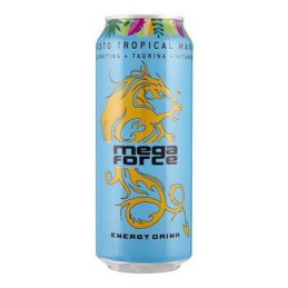 MEGA FORCE ENERGY DRINK TROPICAL MANGO CL.50