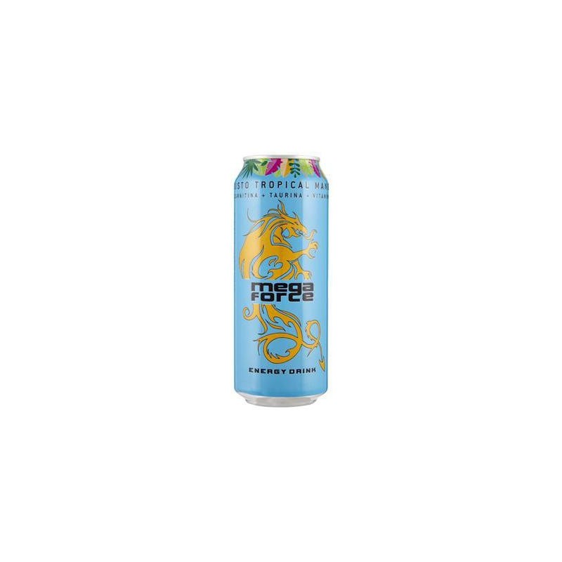 MEGA FORCE ENERGY DRINK TROPICAL MANGO CL.50
