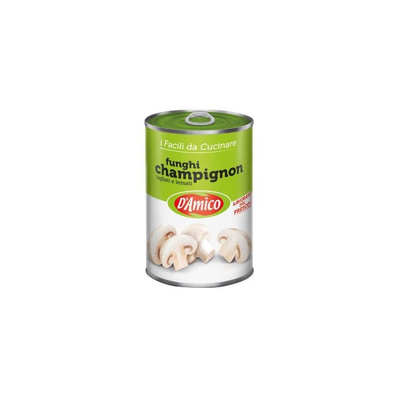 D'AMICO FUNGHI CHAMPIGNON TAGLIATI LATTA GR.400