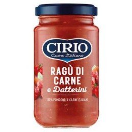 CIRIO RAGU' CARNE & DATTERINIGR.190