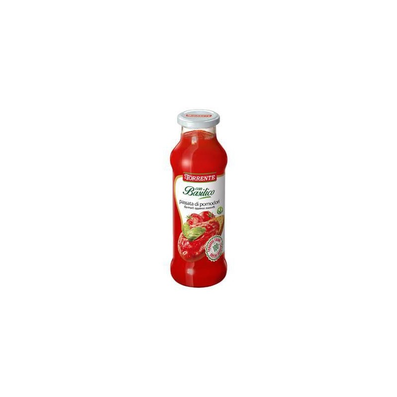 LA TORRENTE PASSATA DI POMODORI CON BASILICO GR700