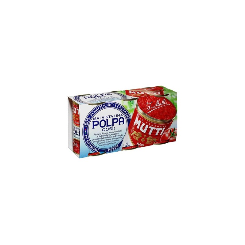 MUTTI POLPA BARATTOLO 3 X 400GR