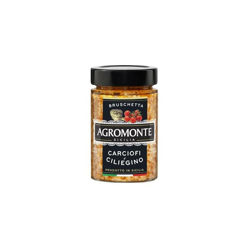 AGROMONTE BRUSCHETTA DI CARCIOFI&CILIEGINO GR.200