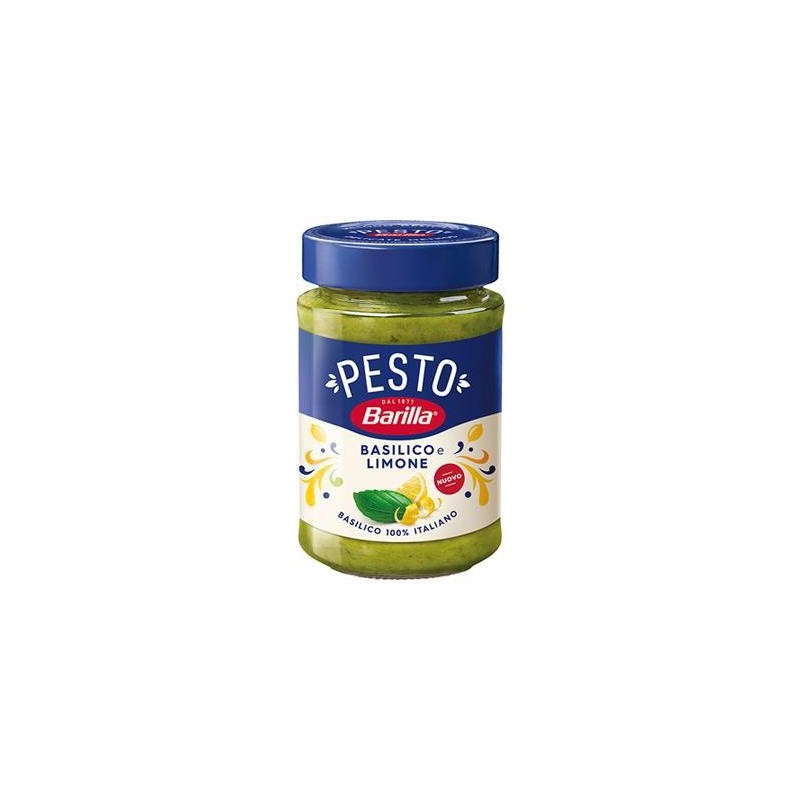 BARILLA PESTO BASILICO E LIMONE GR.190