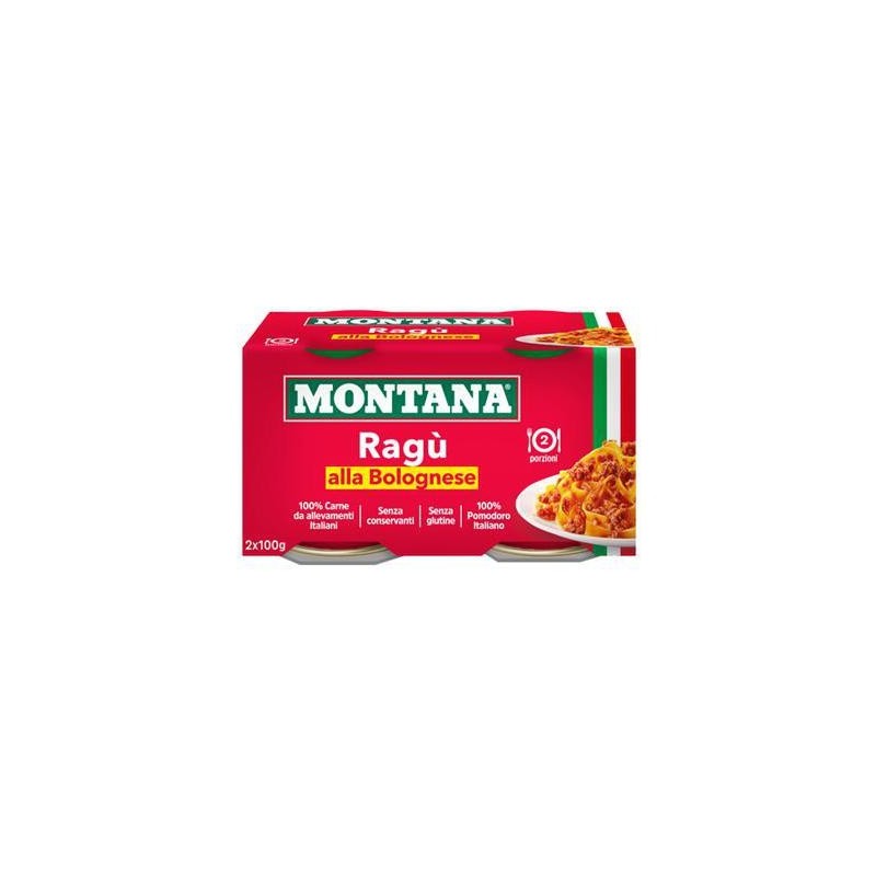 MONTANA ORO RAGU BOLOGNESE GR.100X2