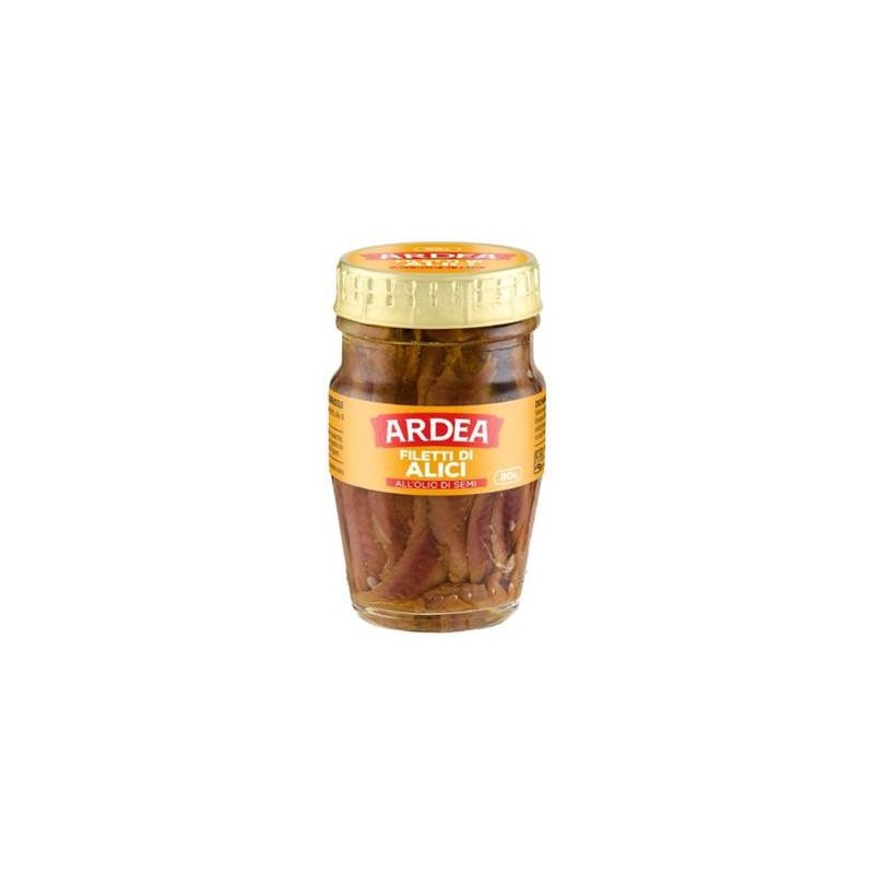 ARDEA FILETTI ALICI OLIO SEMI 80G