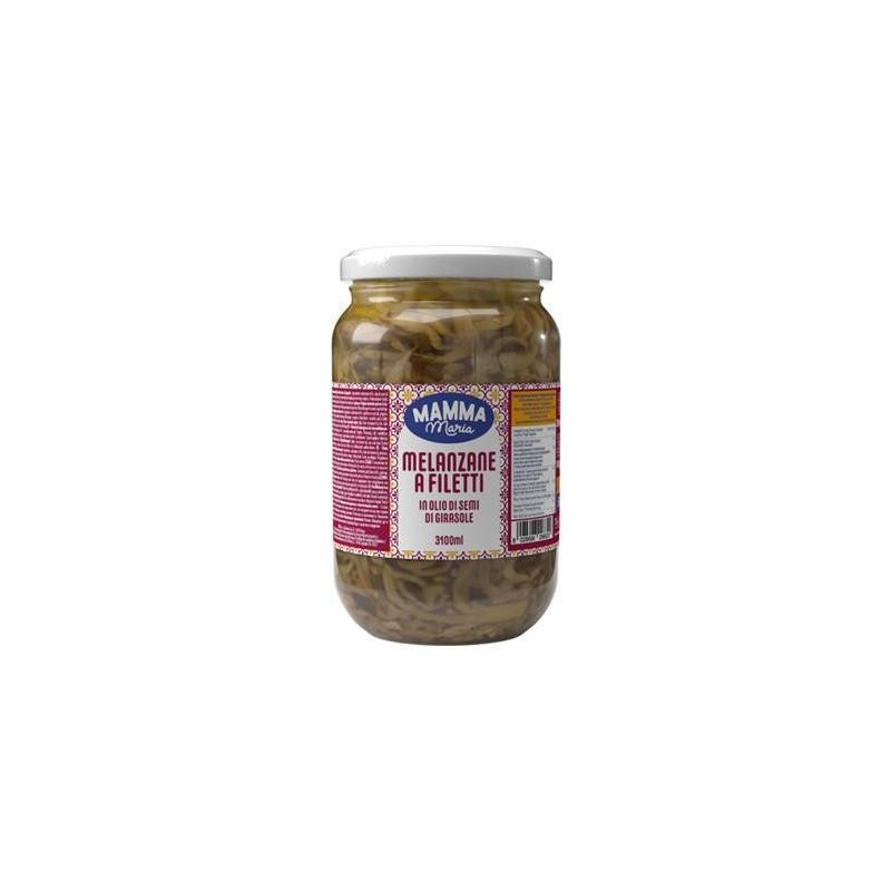 MAMMA MARIA MELANZANE A FILETTI OLIO GIRAS.KG.3.10