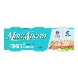MARE APERTO TONNO NATURALE GR.80X3