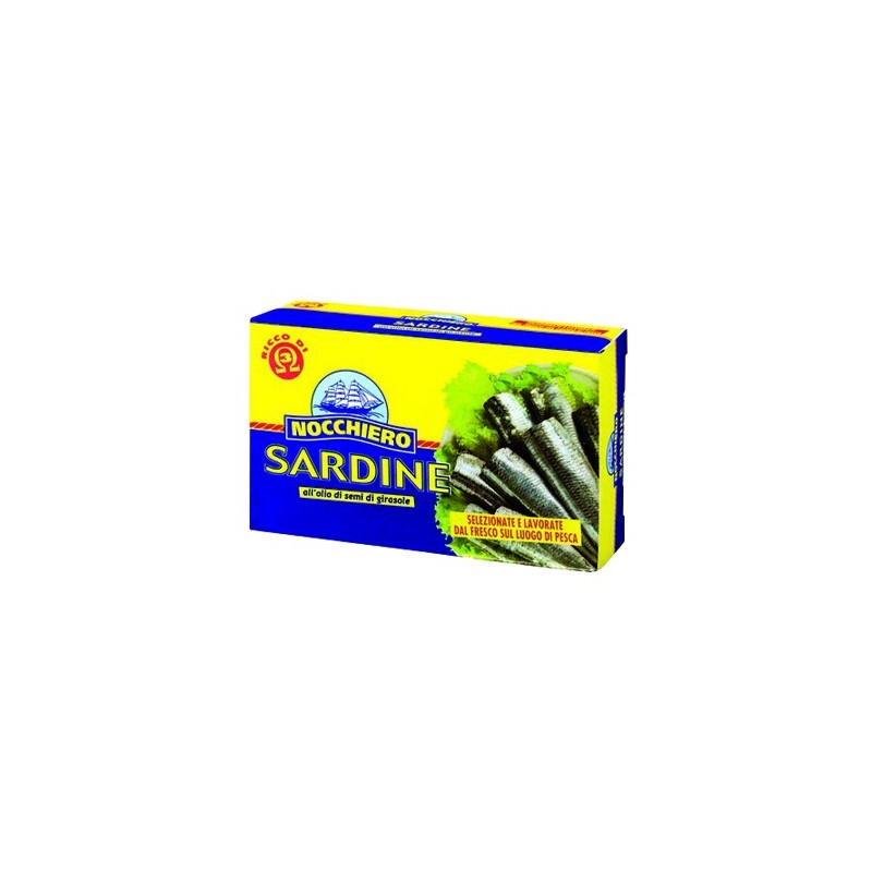 NOCCHIERO SARDINE GR.125 OLIODI GIRASOLE