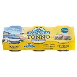 PORTICELLO TONNO GR.80X3 OLIO GIRASOLE