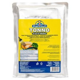 PORTICELLO TONNO KG.1 OLIO GIRASOLE BUSTA