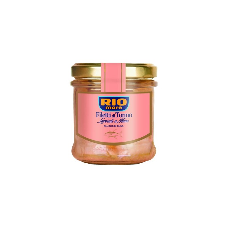 RIO MARE FILETTI TONNO OLIO OLIVA VASO VETRO GR130