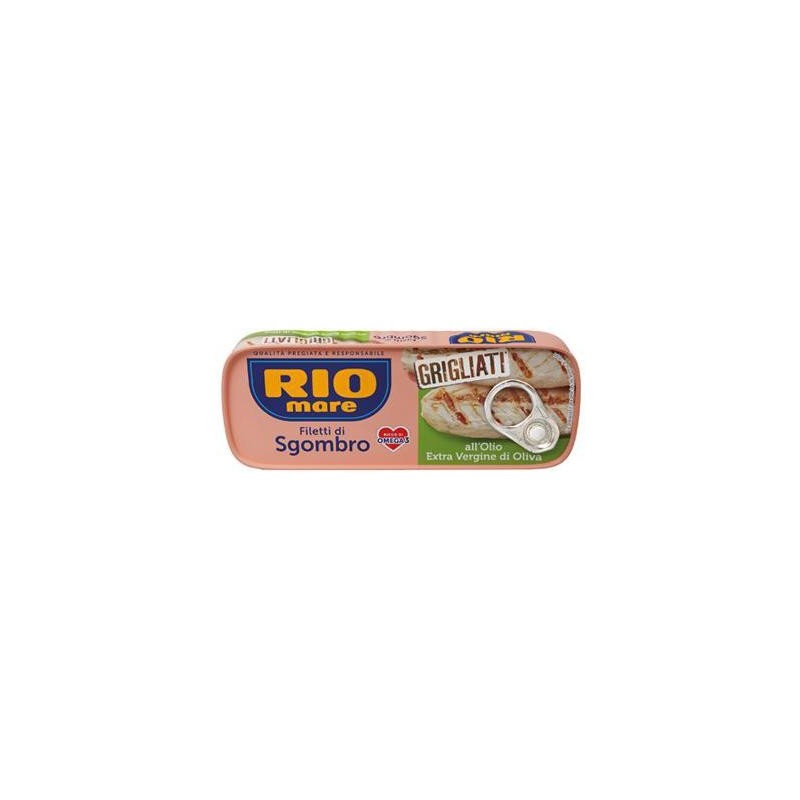 RIO MARE SGOMBRO GRIGLIATO 120GR OLIO EX.V.OLIVA