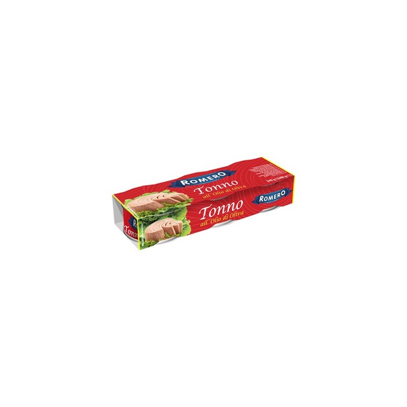 ROMERO TONNO 3 X 80GR OLIO OLIVA