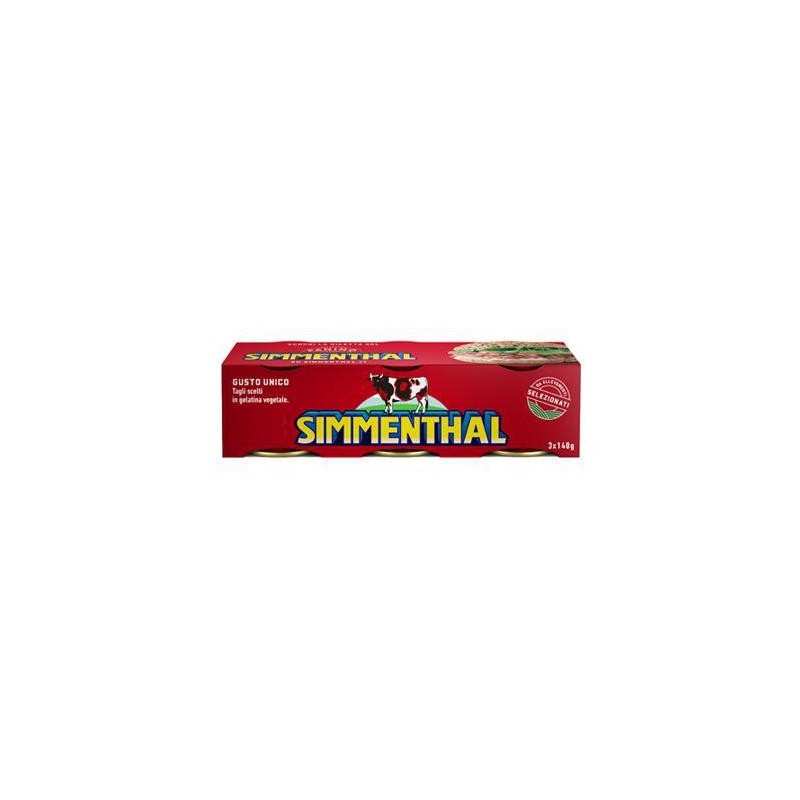 SIMMENTHAL CARNE LESS. 3 X 140GR