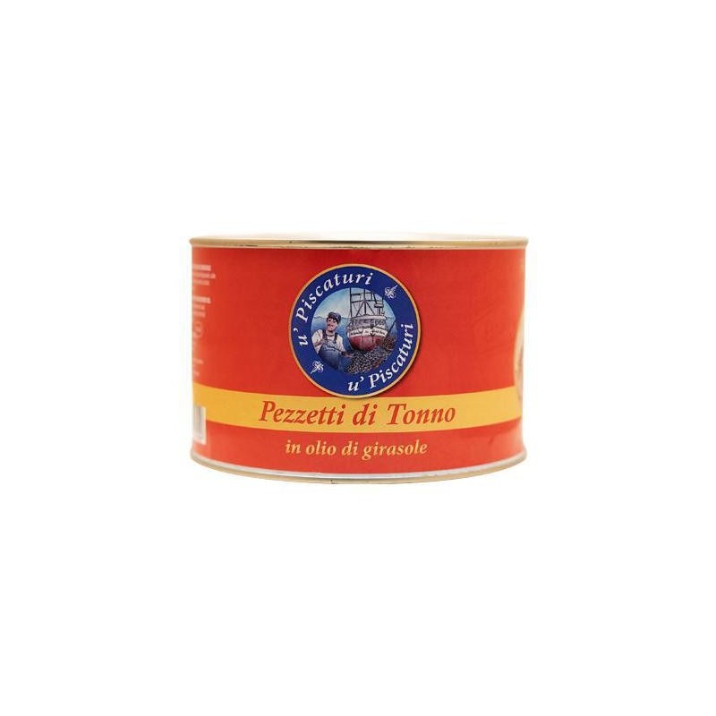 U'PISCATURI TONNO KG.1,7 LATTAOLIO DI GIRASOLE