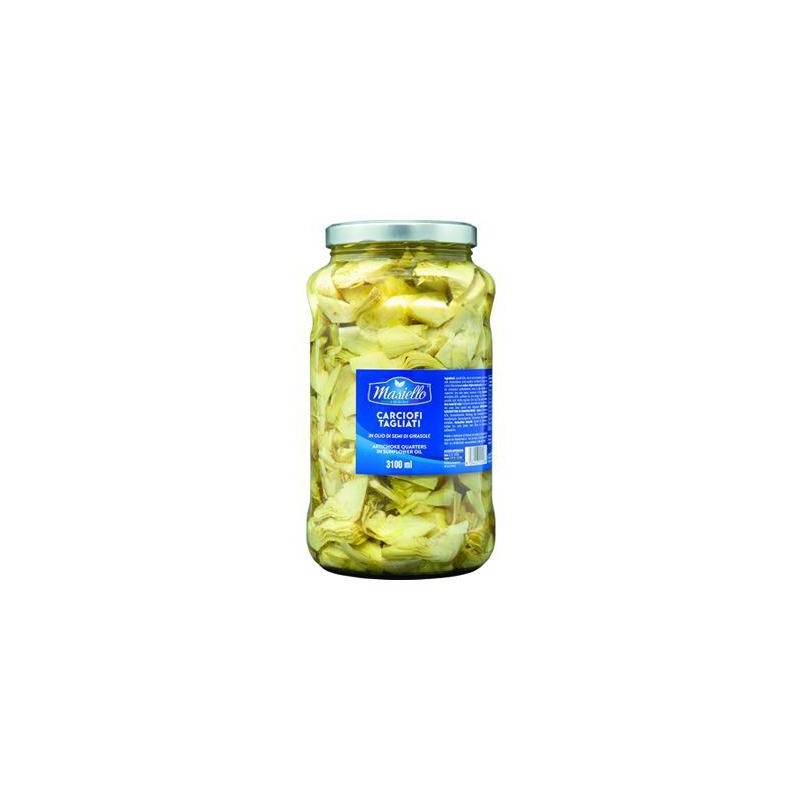 MASIELLO CARCIOFI TAGLIATI KG.3,1 VASO SPICCHI