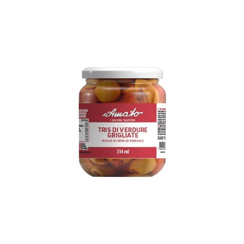AMATO BS TRIS VERDURE GRIGLIATE