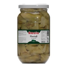 AMATO CARCIOFI A SPICCHI ML3100 OLIO SEMI GIRASOLE VASO VETR