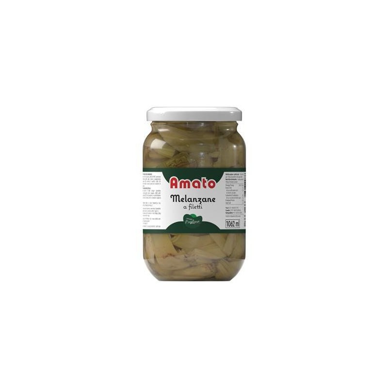 AMATO MELANZANE A FILETTI ML1062 OLIO SEMI GIRASOLE VASO VET