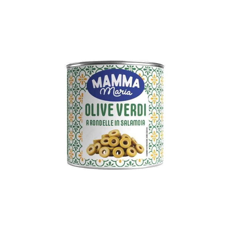 MAMMA MARIA OLIVE VERDI RONDELLE SALAMOIA KG.2.65