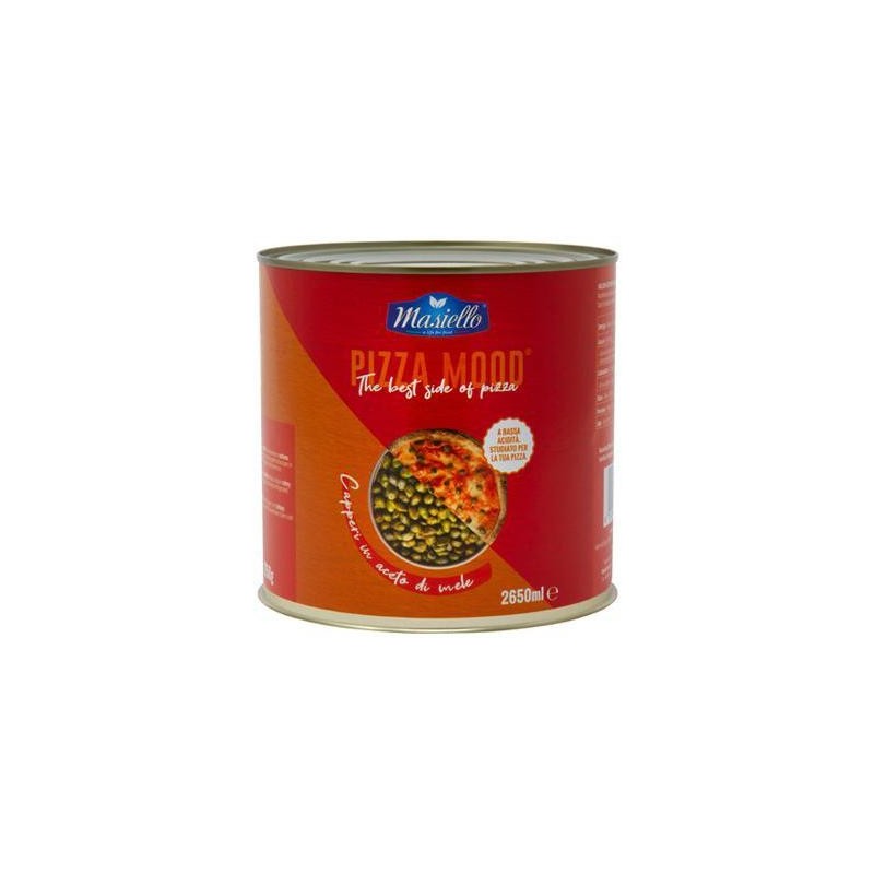 PIZZA MOOD CAPPERI IN ACETO DI MELE KG.2.65