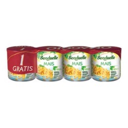 BONDUELLE MAIS 4 X 150GR