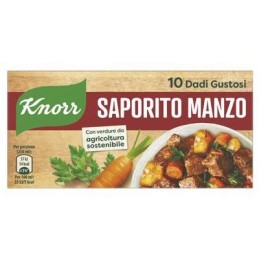 KNORR DADO SAP.MANZO X 10 CUBI
