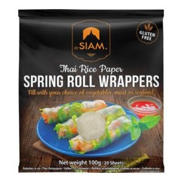 SIAM SPRING ROLL WRAPPERS 20 PEZZI GR100