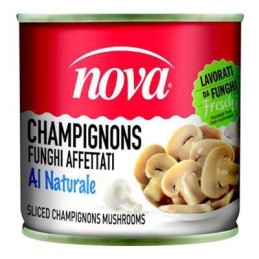 NOVA FUNGHI CHAMPIGNONS AFFETTATI AL NATURALE ML.314