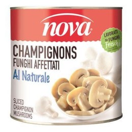 NOVA FUNGHI CHAMPIGNONS AFFETTATI AL NATURALE ML2650