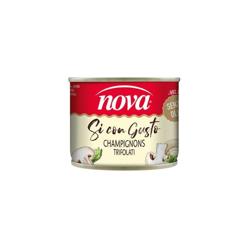NOVA FUNGHI CHAMPIGNONS TRIFOLATI ML212 SENZA OLIO