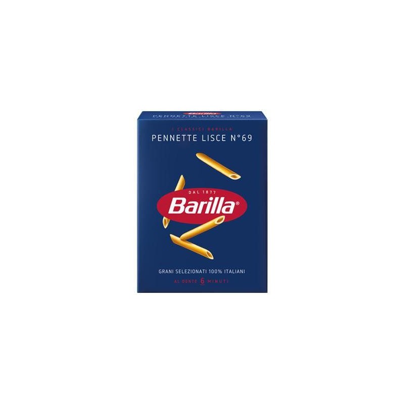 BARILLA 500GR F.NORMALI 69 PENNETTE LISCE